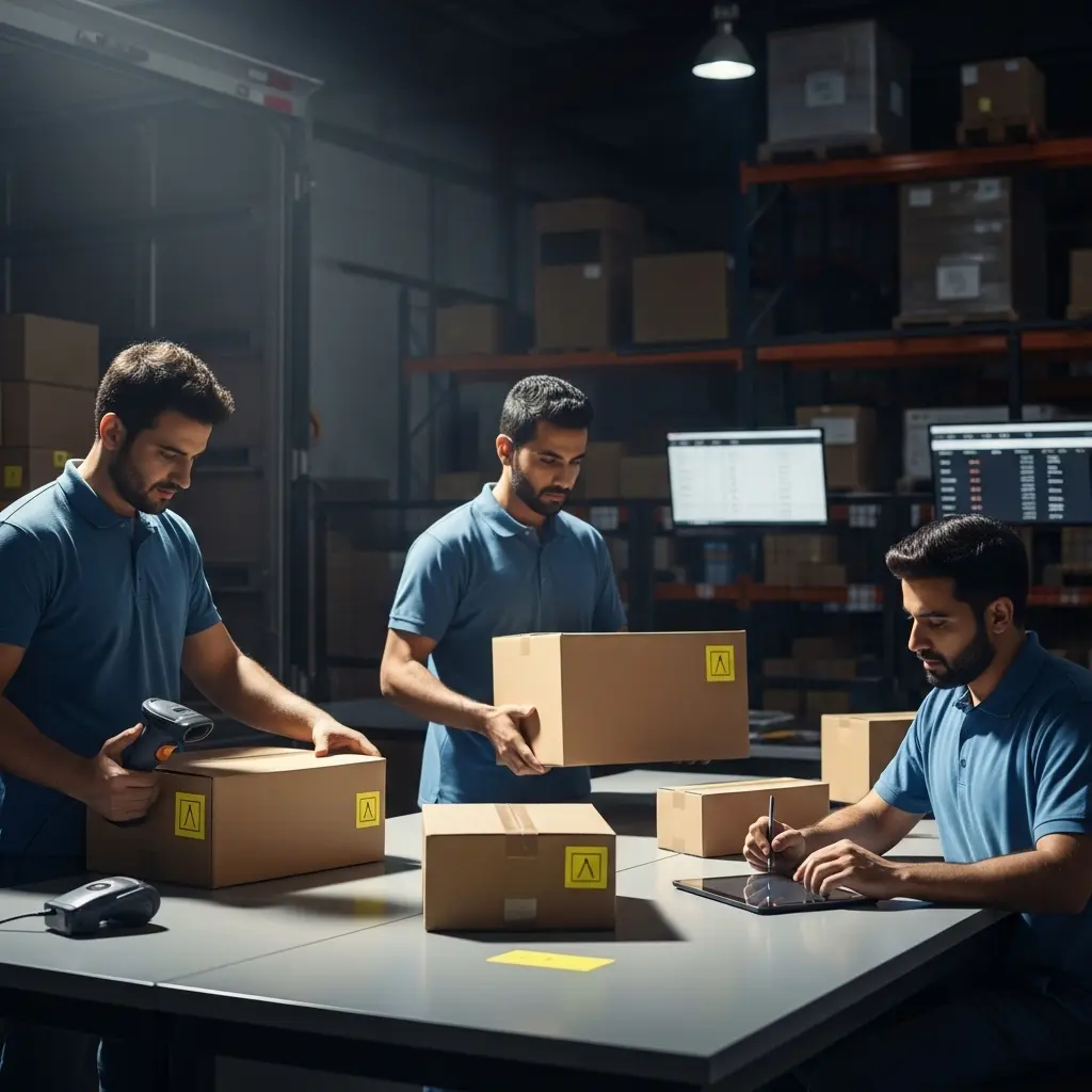 استلام وتخزين